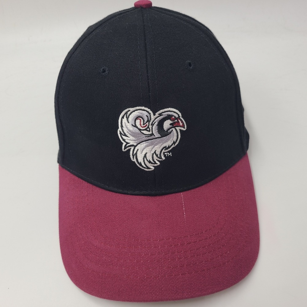 Idaho Falls Chukars Hat Adjustable Black Maroon MiLB Pioner League Baseball Men